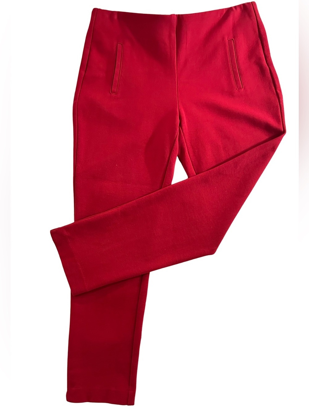 Chico's Vibrant Red Skinny Pants Women’s Size Small 6/8